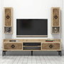 Hanah Home Samba Mueble de TV Roble